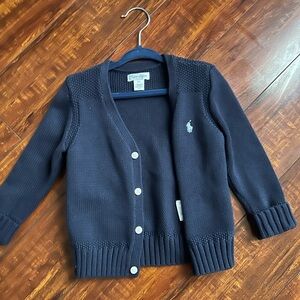 Navy Blue Kids Cardigan